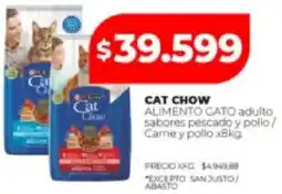 Supermayorista Vital Cat chow alimento cato adulto sabores pescado y pollo/ carne y pollo oferta