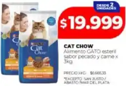 Supermayorista Vital Cat chow alimento cato esteril sabor pecado y carne oferta
