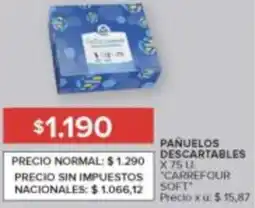 Carrefour Carrefour soft pañuelos descartables oferta