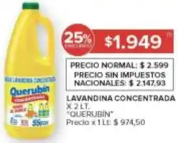 Carrefour Querubin lavandina concentrada oferta
