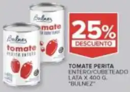 Carrefour Bulnez tomate perita entero/cubeteado lata oferta