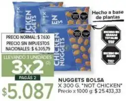Carrefour Not chicken nuggets bolsa oferta