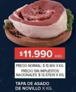Carrefour Tapa de asado de novillo oferta