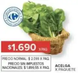 Carrefour Acelga oferta