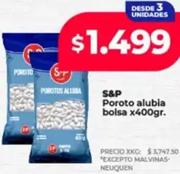 Supermayorista Vital S&P poroto alubia bolsa oferta