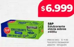 Supermayorista Vital S&P edulcorante stevia sobres oferta