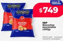 Supermayorista Vital S&P bizcochos azucarados oferta