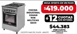 Supermayorista Vital Cocina industrial usman win multigas oferta
