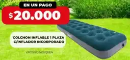 Supermayorista Vital Colchon inflable c/inflador incorporado oferta
