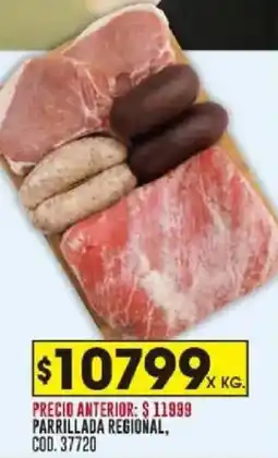 Coto Parrillada regional oferta