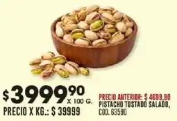 Coto Pistacho tostado salado oferta