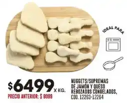 Coto Nuggets/supremas de jamón y queso rebozados congelados oferta