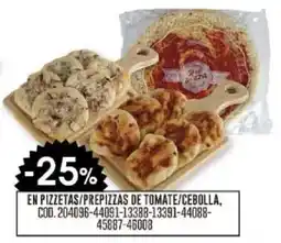 Coto En pizzetas/prepizzas de tomate/cebolla oferta