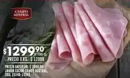 Coto Campo austral jamon cocido oferta