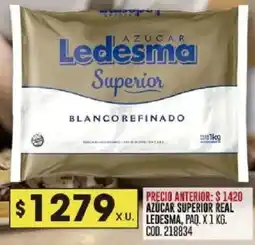 Coto Ledesma azúcar superior real paq. oferta