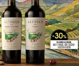 Coto Altosur en vinos bot. oferta