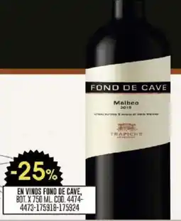 Coto Fond de cave en vinos bot. oferta