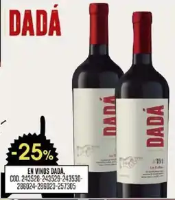 Coto Dadá en vinos oferta
