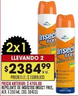 Coto Insect free repelente de insectos aer. oferta