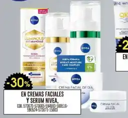 Coto Nivea en cremas faciales y serum oferta