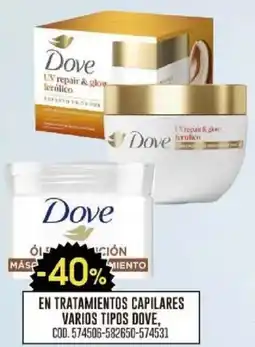 Coto Dove en tratamientos capilares varios tipos oferta