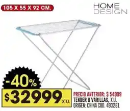 Coto Home design tender 8 varillas oferta