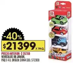 Coto Vehículos bb junior paq oferta