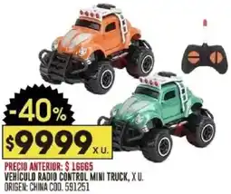 Coto Vehiculo radio control mini truck oferta