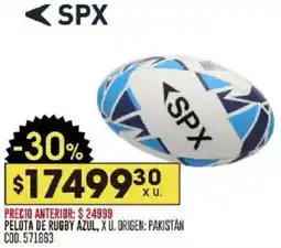 Coto SPX pelota de rugby azul oferta