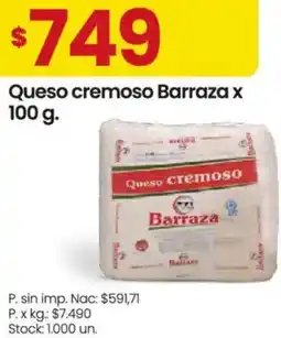 Changomas Barraza queso cremoso oferta