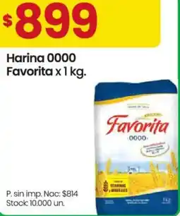 Changomas Favorita harina 0000 oferta