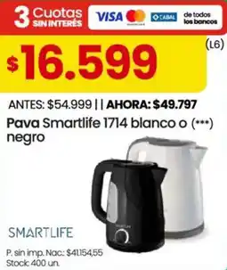 Changomas Smartlife pava oferta