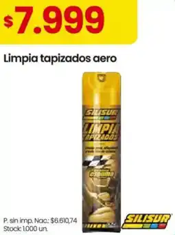 Changomas Silisur limpia tapizados aero oferta