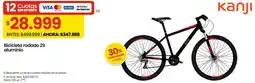 Changomas Kanji bicicleta rodado 29 aluminio oferta