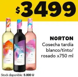 Nini Mayorista Norton cosecha tardía blanco/tinto/ rosado oferta