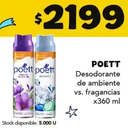 Nini Mayorista Poett desodorante de ambiente vs. fragancias oferta