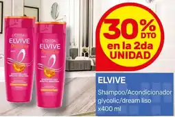Nini Mayorista Elvive shampoo/acondicionador glycolic/dream liso oferta