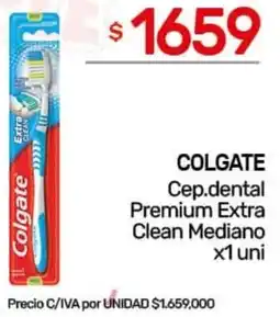 Nini Mayorista Colgate cep.dental premium extra clean mediano oferta