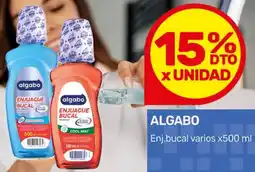 Nini Mayorista Algabo enj.bucal varios oferta