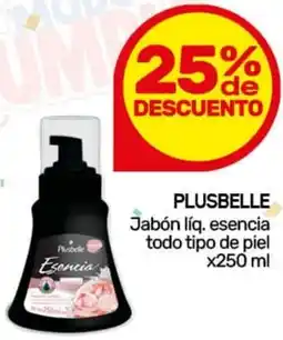 Nini Mayorista Plusbelle jabón líq. esencia todo tipo de piel oferta