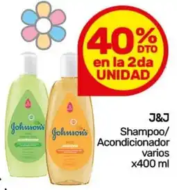 Nini Mayorista J&J shampoo/ acondicionador varios oferta