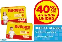 Nini Mayorista Huggies classic pañales varios oferta