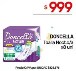 Nini Mayorista Doncella toalla noct.c/a oferta