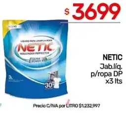 Nini Mayorista Netic jab.liq. p/ropa dp oferta