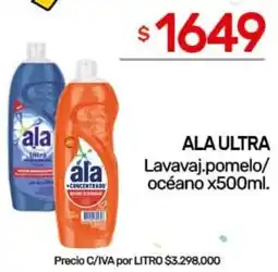 Nini Mayorista Ala ultra lavavaj.pomelo/ océano oferta