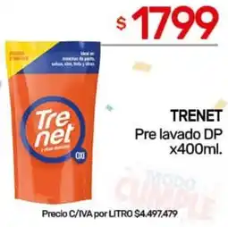 Nini Mayorista Trenet pre lavado dp oferta