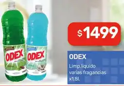 Nini Mayorista Odex limp.líquido varias fragancias oferta