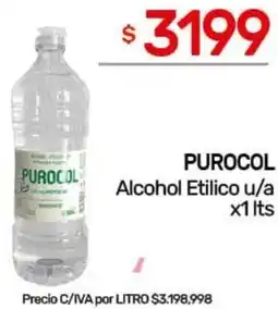 Nini Mayorista Purocol alcohol etilico u/a oferta