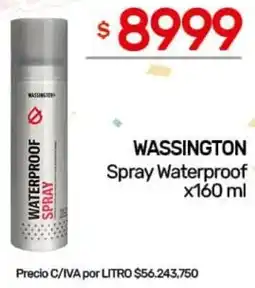 Nini Mayorista Wassington spray waterproof oferta