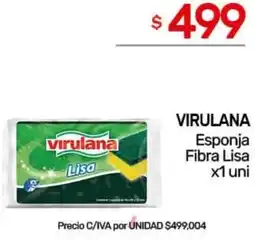 Nini Mayorista Virulana esponja fibra lisa oferta
